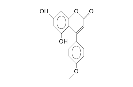 NIVETIN;5,7-DIHYDROXY-4-(4'-METHOXYPHENYL)-COUMARIN