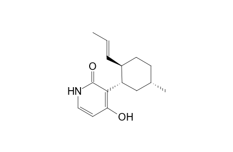 4-Hydroxy-(1.alpha.,2.beta.5.alpha.)-3-(5-methyl-2-(methylethenyl)cyclohexyl)-2(1H)-pyridinone