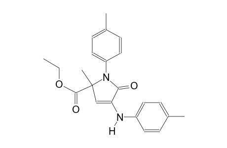 ethyl 2-methyl-1-(4-methylphenyl)-5-oxo-4-(4-toluidino)-2,5-dihydro-1H-pyrrole-2-carboxylate