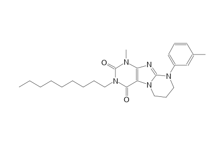 1-methyl-9-(3-methylphenyl)-3-nonyl-6,7,8,9-tetrahydropyrimido[2,1-f]purine-2,4(1H,3H)-dione