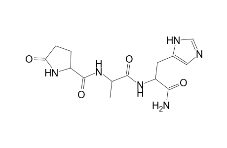 L-Histidinamide, 5-oxo-L-prolyl-L-alanyl-