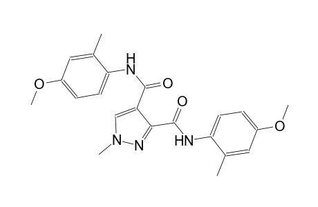 1H-pyrazole-3,4-dicarboxamide, N~3~,N~4~-bis(4-methoxy-2-methylphenyl)-1-methyl-