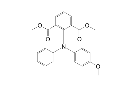 Dimethyl 2-((4-methoxyphenyl)(phenyl)amino)isophthalate