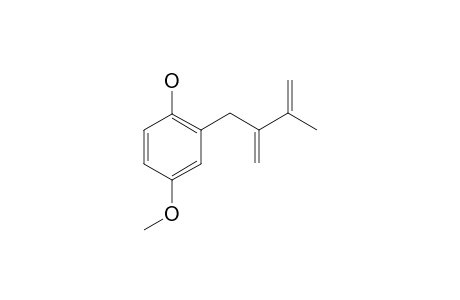 4-Methoxy-2-(3-methyl-2-methylenebut-3-enyl)phenol