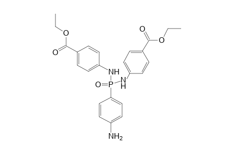 4,4'-[(p-aminophenyl)phosphinylideneiimino]dibenzoic acid, diethyl ester