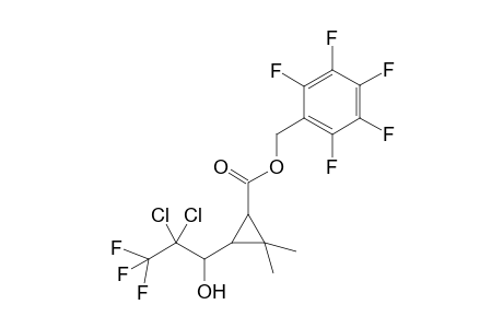 (2,3,4,5,6-pentafluorophenyl)methyl 3-(2,2-dichloro-3,3,3-trifluoro-1-hydroxy-propyl)-2,2-dimethyl-cyclopropanecarboxylate