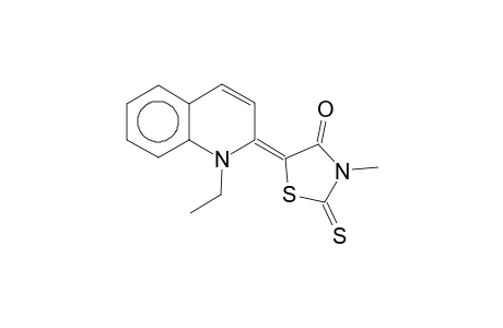 (5E)-5-(1-Ethyl-2(1H)-quinolinylidene)-3-methyl-2-thioxo-1,3-thiazolidin-4-one