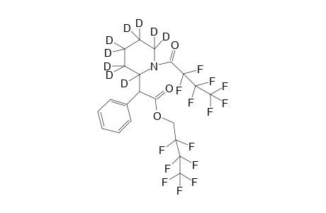 Ritalinic acid-D9 iso-2 HFB HFBOL     @