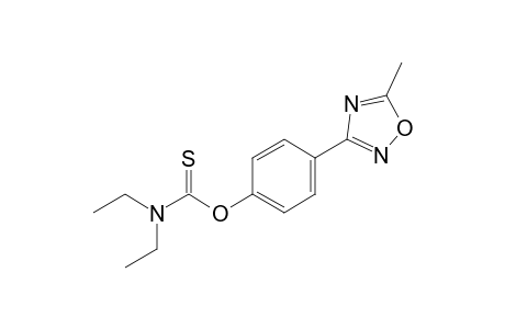 p-(5-methyl-1,2,4-oxadiazol-3-yl)phenol, diethylthiocarbamate