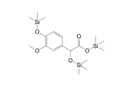 Benzeneacetic acid, 3-methoxy-.alpha.,4-bis[(trimethylsilyl)oxy]-, trimethylsilyl ester