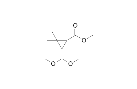 Methyl 3-(dimethoxymethyl)-2,2-dimethylcyclopropanecarboxylate,mixture of cis and trans