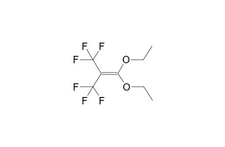 BIS(TRIFLUOROMETHYL)KETENE, DIETHYLACETAL