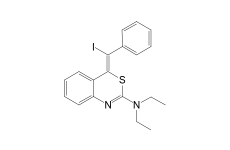 (4E)-2-(N,N-Diethylamino)-4-(1-iodobenzylidene)-4H-benzo[d][1,3]thiazine
