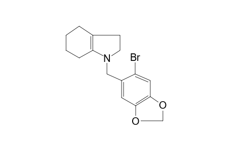 1,3-Benzodioxol, 5-bromo-6-[1-hexahydroindolyl]-