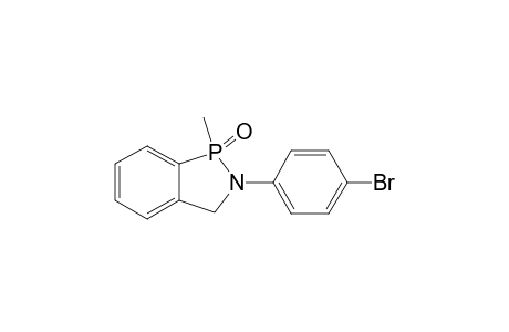 1-Methyl-2-(4-bromophenyl)-2,3-dihydro-1H-2,1-benzazaphosphol-1-oxid