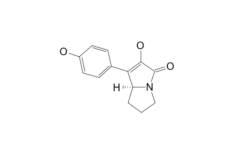 5,6,7,7A-(S)-TETRAHYDRO-2-HYDROXY-1-(PARA-HYDROXYPHENYL)-3-H-PYRROLIZIN-3-ONE