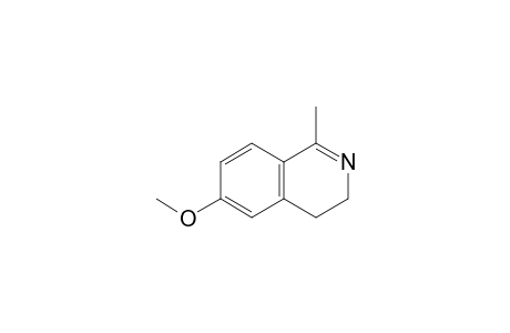 3,4-Dihydro-6-methoxy-1-methylisoquinolin