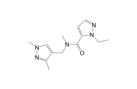 N-[(1,3-dimethyl-1H-pyrazol-4-yl)methyl]-1-ethyl-N-methyl-1H-pyrazole-5-carboxamide