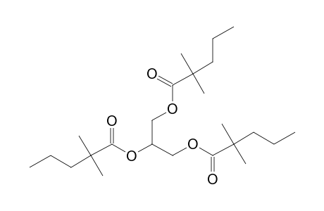 Pentanoic acid, 2,2-dimethyl-, 1,2,3-propanetriyl ester