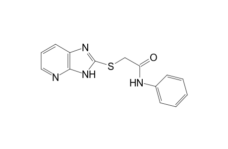 2-(3H-Imidazo[4,5-b]pyridin-2-ylsulfanyl)-N-phenyl-acetamide