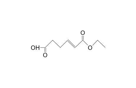 2-HEXENEDIOIC ACID, 1-ETHYL ESTER