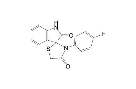 3'-(p-fluorophenyl)spiro[indoline-3,2'-thiazolidine]-2,4'-dione