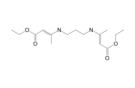 Propane-1,3-diamine, N,N'-bis(3-ethoxy-1-methyl-3-oxo-1-propenyl)-