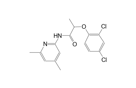 2-(2,4-dichlorophenoxy)-N-(4,6-dimethyl-2-pyridinyl)propanamide