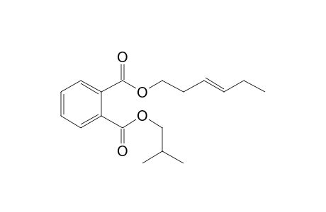 Phthalic acid, isobutyl trans-hex-3-enyl ester