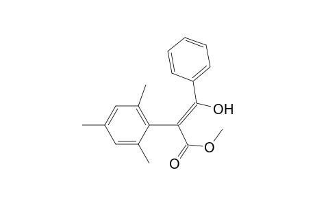 Methyl 3-hydroxy-3-phenyl-2-(2,4,6-trimethylphenyl)-2-propenoate