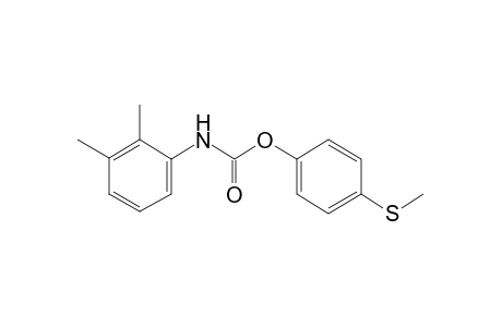 2,3-dimethylcarbanilic acid, p-(methylthio)phenyl ester