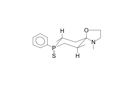 SPIRO[2,5-DIMETHYL-1-THIOXO-1-PHENYLPHOSPHORINAN-4,2'-N-METHYLOXAZOLIDINE]