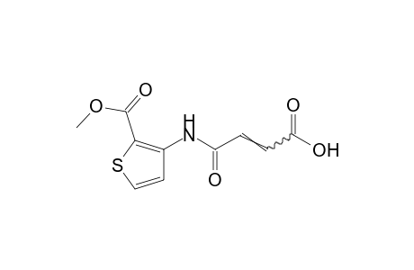 3-[(2-carboxyvinyl)carboxamido]-2-thiophenecarboxylic acid, 2-methyl ester