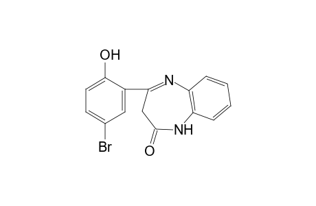 1,3-Dihydro-4-(5-bromo-2-hydroxyphenyl)-2H-1,5-benzodiazepin-2-one