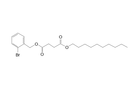 Succinic acid, 2-bromobenzyl decyl ester