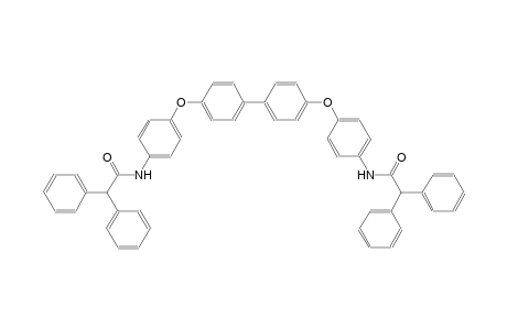 benzeneacetamide, N-[4-[[4'-[4-[(2,2-diphenylacetyl)amino]phenoxy][1,1'-biphenyl]-4-yl]oxy]phenyl]-alpha-phenyl-