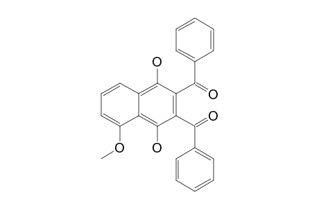 (3-Benzoyl-1,4-dihydroxy-5-methoxy-2-naphthalenyl)-phenylmethanone