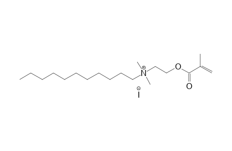 2-DIMETHYL-2-UNDECYL-1-METHACRYLOXYETHYL-AMMONIUM-IODINE