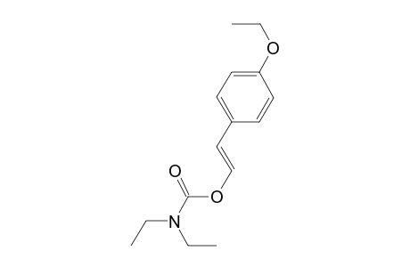 (E)-2-(p-Ethoxyphenyl)vinyl N,N-diethylcarbamate