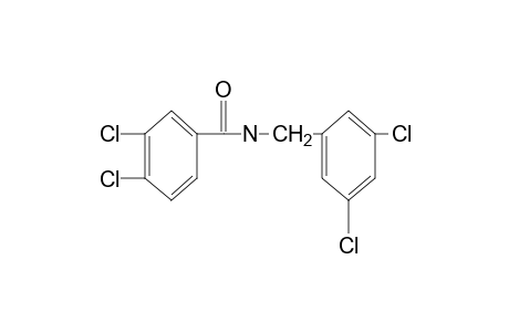 3,4-dichloro-N-(3,5-dichlorobenzyl)benzamide
