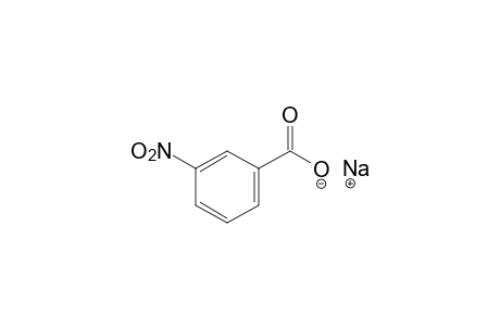 m-nitrobenzoic acid, sodium salt