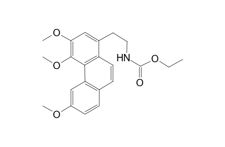 N-Carbethoxy-3,4,6-trimethoxy-1-phenanthrenylethylamine