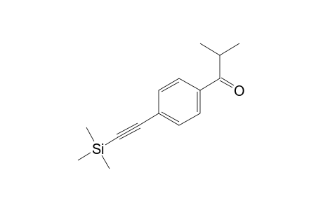 2-Methyl-1-{4-[(trimethylsilyl)ethynyl]phenyl}propan-1-one