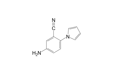 5-amino-2-(pyrrol-1-yl)benzonitrile