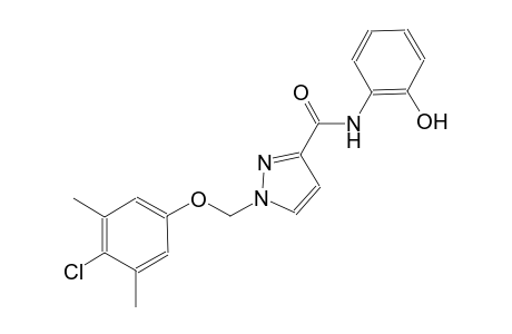 1-[(4-chloro-3,5-dimethylphenoxy)methyl]-N-(2-hydroxyphenyl)-1H-pyrazole-3-carboxamide