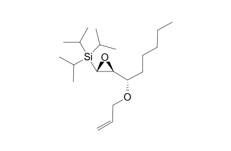 Tri(propan-2-yl)-[(2S,3S)-3-[(1S)-1-prop-2-enoxyhexyl]-2-oxiranyl]silane