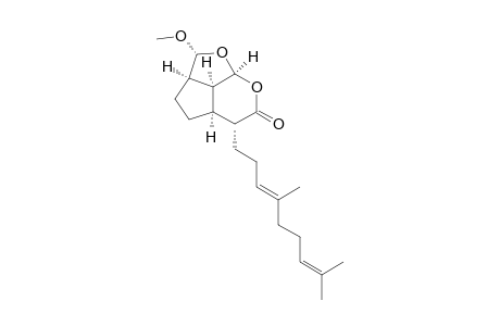 (2R,2aR,4aS,5R,7aS,7bS)-5-[(3E)-4,8-Dimethyl-3,7-nonadienyl]-2-methoxy-2a,3,4,4a,5,6,7a,7b-octahydro-2H-1,7-dioxacyclopenta[c,d]indene-6-one