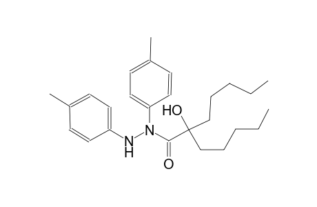 2-hydroxy-N,N'-bis(4-methylphenyl)-2-pentylheptanohydrazide