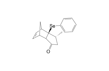 (5R,6R)-endo-5-Methyl-6-phenylselenyl-endo-tricyclo[5.2.1.0(2,6)]dec-8-en-3-one