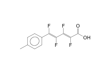 1E,3E-1-(PARA-METHYLPHENYL)-4-CARBOXY-1,2,3,4-TETRAFLUORO-1,3-BUTADIENE